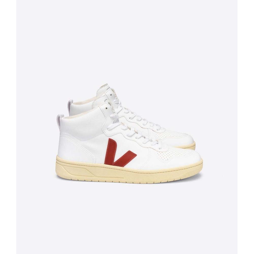 Veja V-10 CWL High Top Schoenen Heren Wit | BE 285FDN